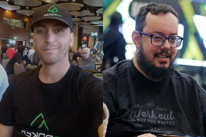 Ricardo Henrique e Geraldo César se envolveram em um paradão no BSOP Winter Millions