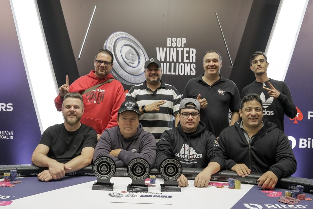 Mesa Final do PLO Turbo KO do BSOP Winter Millions