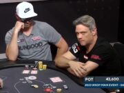 Jasen Currie salvou Paulo Joanello da eliminação com seu fold de KK na WSOP