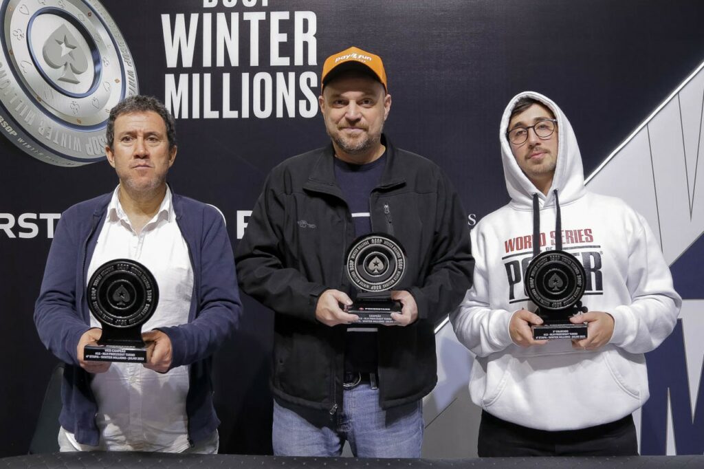 Pódio Freezeout Turbo – BSOP Winter Millions