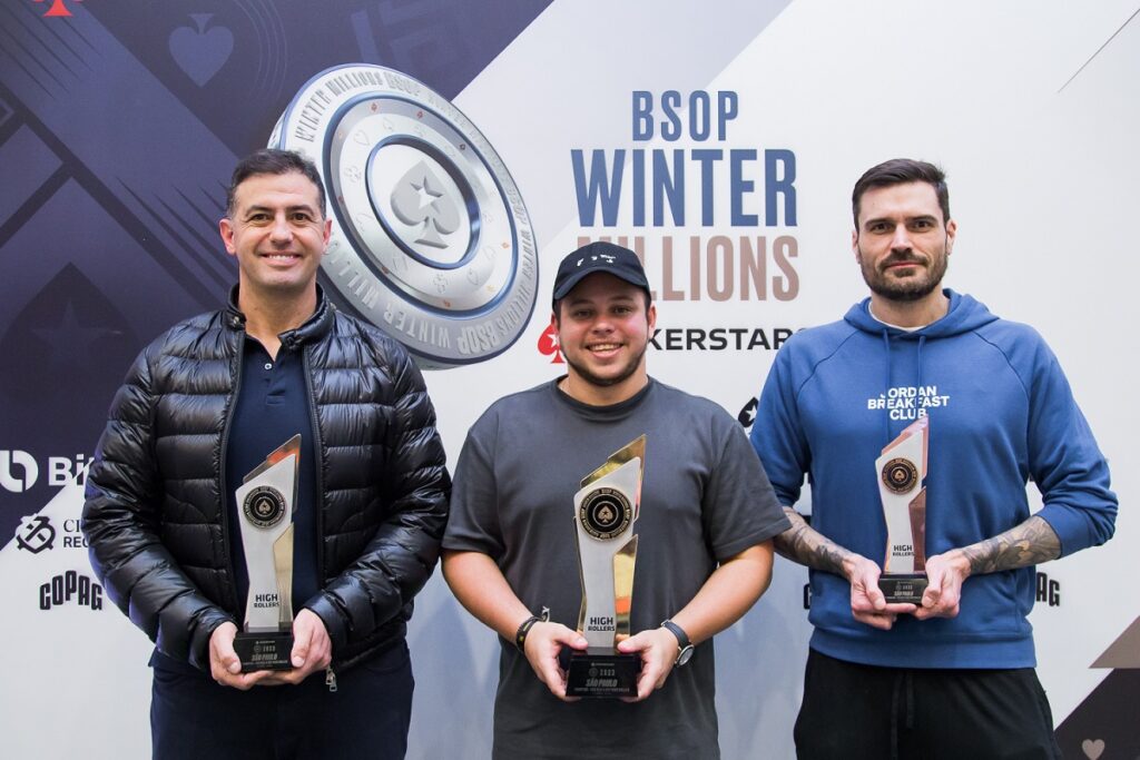 Pódio 2-Day High Roller - BSOP Winter Millions