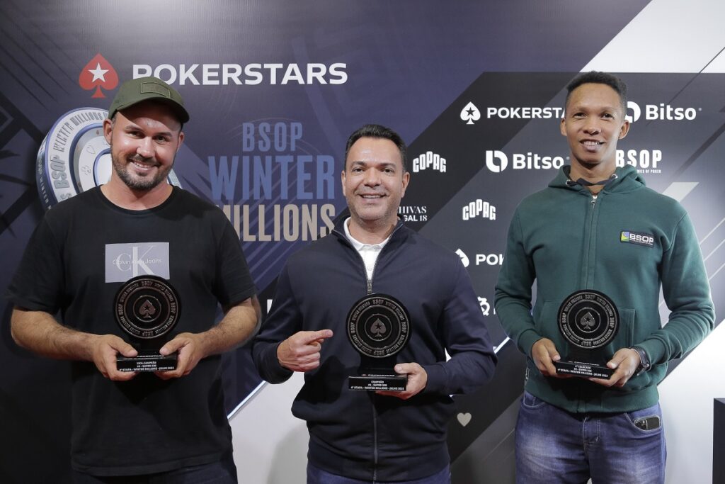 Pódio do Super 500 – BSOP Winter Millions