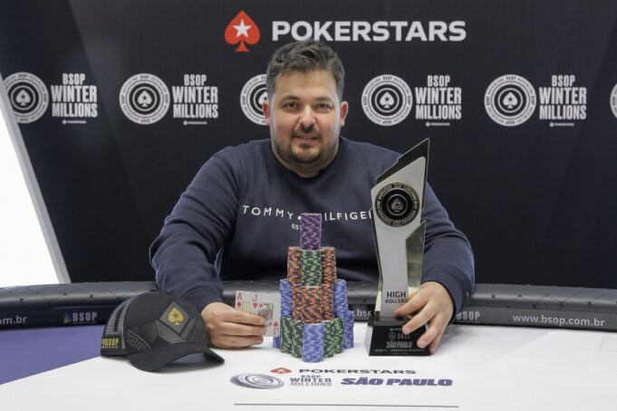 Gabriel Medeiros - campeão Super High Rollers BSOP Winter Millions