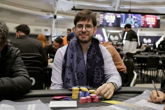 Thiago Crema puxa a fila no BSOP Winter Millions