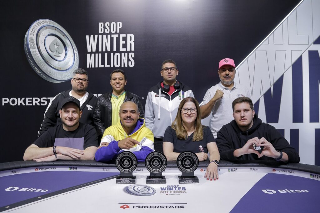 Mesa Final do Turbo KO do BSOP Winter Millions