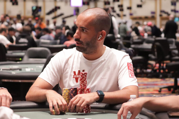 João Vieira acumulou o maior stack em Las Vegas