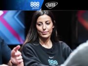 Lucia Navarro foi a melhor representante do 888poker no Main Event da WSOP (Foto: Reprodução/YouTube)