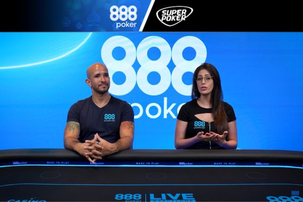 Cavalito e Vivi Saliba comentaram sobre os diferentes tipos de jogo (Foto: Reprodução/YouTube 888poker)