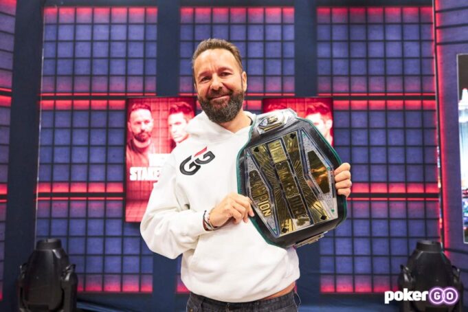 Daniel Negreanu levou o cinturão (Foto: PokerGO)