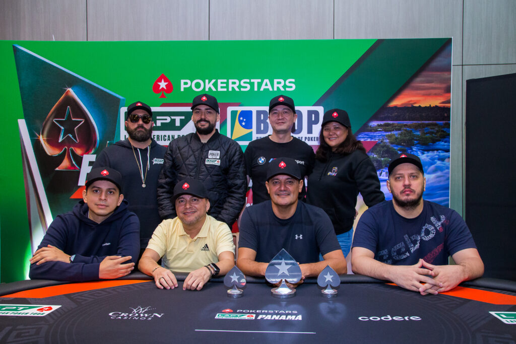 Mesa final do Pot-Limit Omaha Turbo do LAPT Panamá