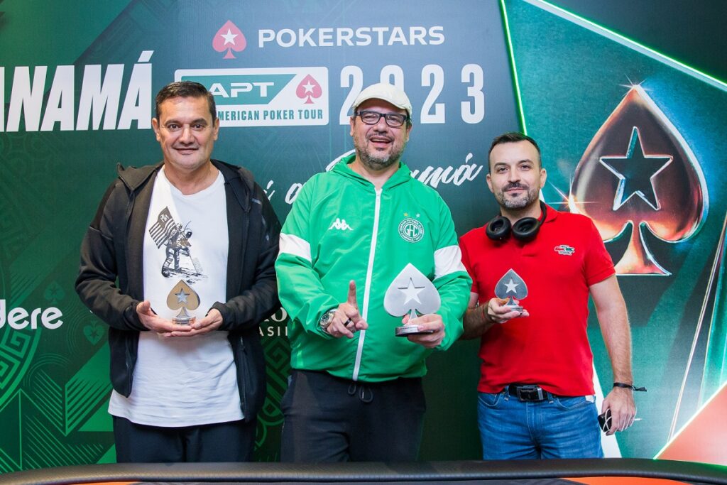 Pódio do PL Omaha Dealers Choice do LAPT Panama