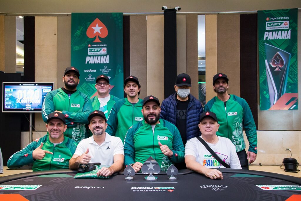 Mesa Final do Turbo Deepstack do LAPT Panamá