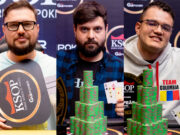 Mestre Filipe, Carlos Serrano e Juan Perez subiram ao lugar mais alto do pódio no KSOP GGPoker