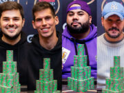 Bruno Albuquerque, Facundo Vazquez, Kaio Camargo e Túlio de Toledo figuraram no topo do KSOP GGPoker Premium