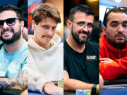 Pedro Paulo, Gustavo Dias, André Akkari e João Sydens puxam a fila de brazucas no Main Event do EPT Barcelona