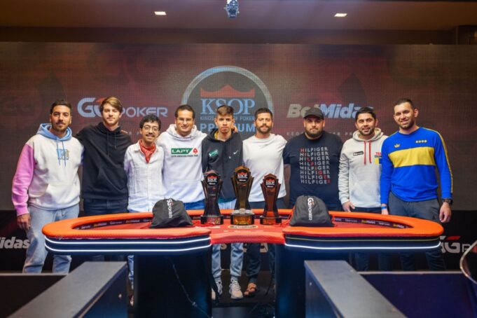 Jorge Osuna lidera a mesa final do Main Event