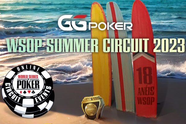 WSOP Summer Circuit do GGPoker teve diversos brasileiros premiados