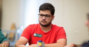 Davi Cola conquistou uma trave valiosa na WSOPC Londres