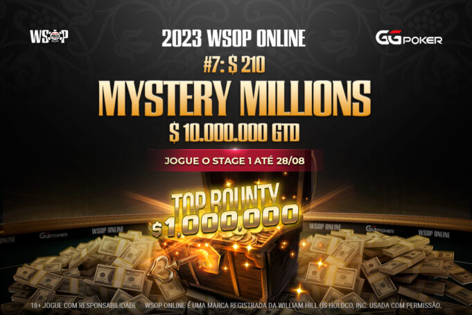 O Mystery Millions distribuirá pelo menos US$ 10 milhões no GGPoker