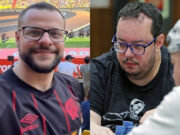 Henrique Zanetti e Geraldo César estiveram na decisão do Evento #3 da WSOP Online