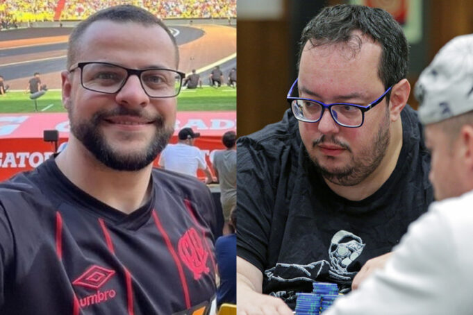 Henrique Zanetti e Geraldo César estiveram na decisão do Evento #3 da WSOP Online