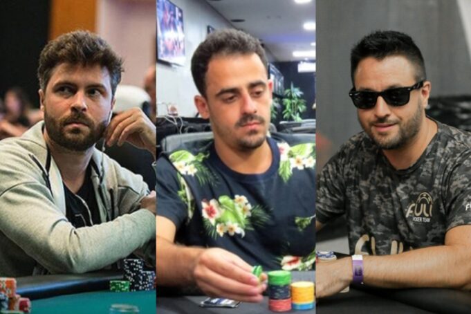 Vinícius Steves, Iago Savino e Rodrigo Valente ocupam as primeiras posições do ranking da WSOP Online