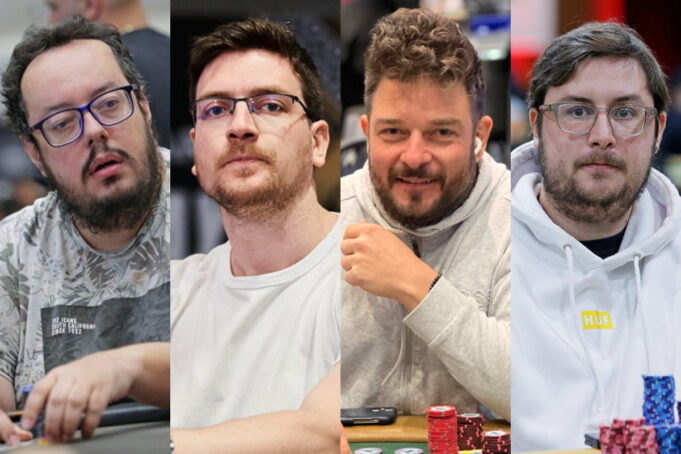 Geraldo César, Rodrigo Selouan, Fabiano Kovalski e Pedro Madeira avançaram no COLOSSUS