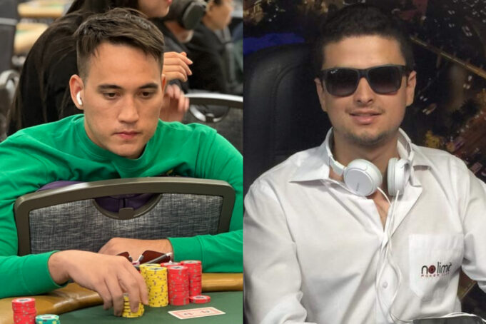 Dante Goya e Regis Cardoso fizeram bonito na WSOP Online