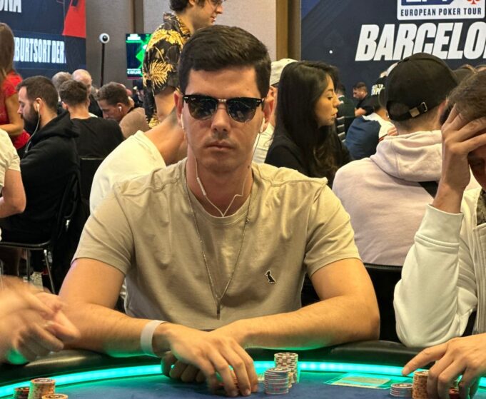 Jesse Cesar alcançou a segunda decisão da carreira no EPT Barcelona (Foto: Victor Marques / Samba Poker Team)