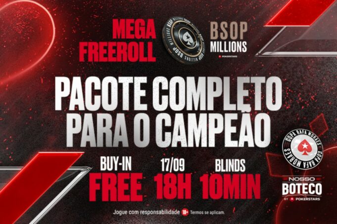 Copa Rafa Moraes levará um jogador para o BSOP Millions