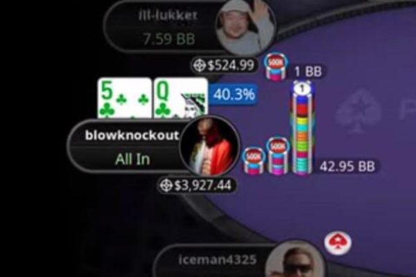 O dono da conta “blowknockout” se aproveitou do misclick