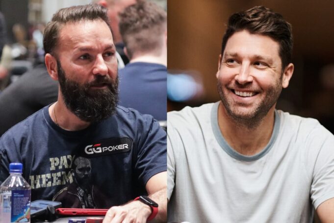 Daniel Negreanu se viu obrigado a foldar sua trinca contra Jeremy Ausmus