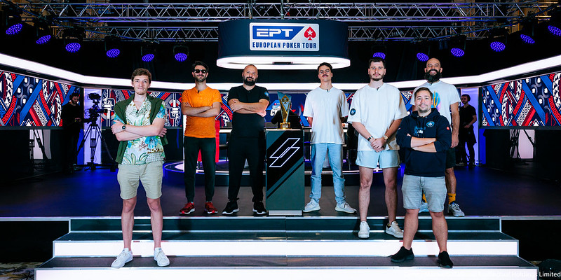 Finalistas do Main Event do EPT Chipre