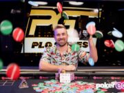 Adam Hendrix eliminou metade da mesa final para levar o título (Foto: PokerGO)