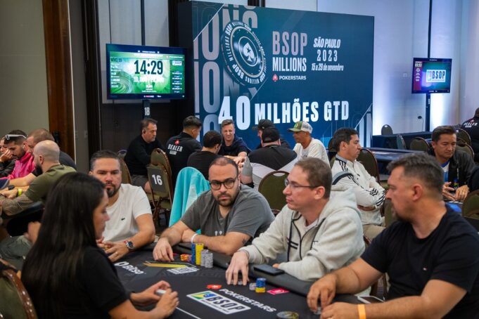 Campeão do High Rollers do BSOP Foz levará quase R$ 300 mil