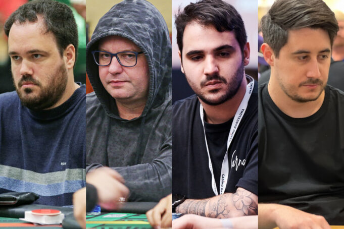 Bernardo Dias, André Berlanda, Felipe Morelli e Jonathan Wolter estarão no BSOP Millions