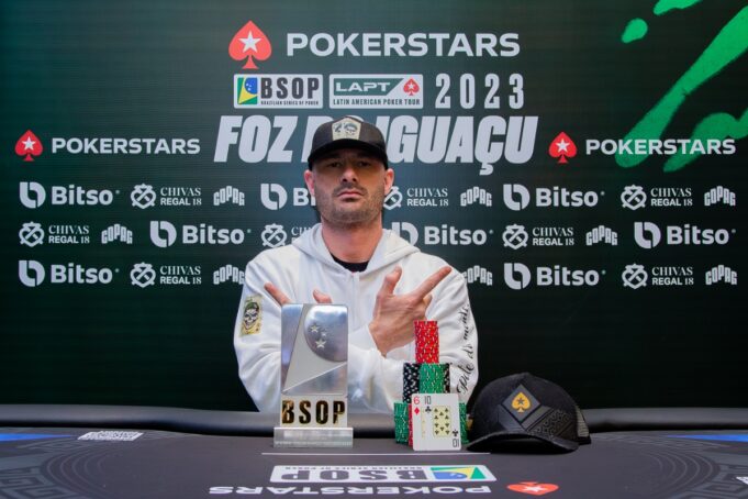 Hugo Fernando - Campeão do Super 500 do BSOP Foz do Iguaçu