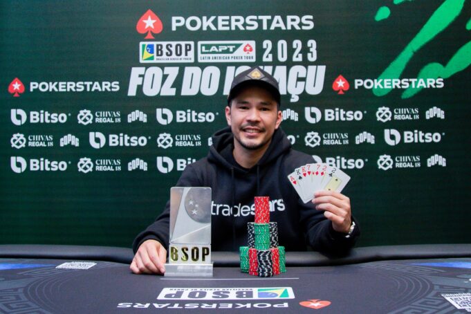 Luiz Hota - Campeão do 8-Game Mix do BSOP Foz do Iguaçu