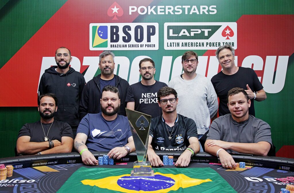 Mesa Final do High Roller do LAPT Foz