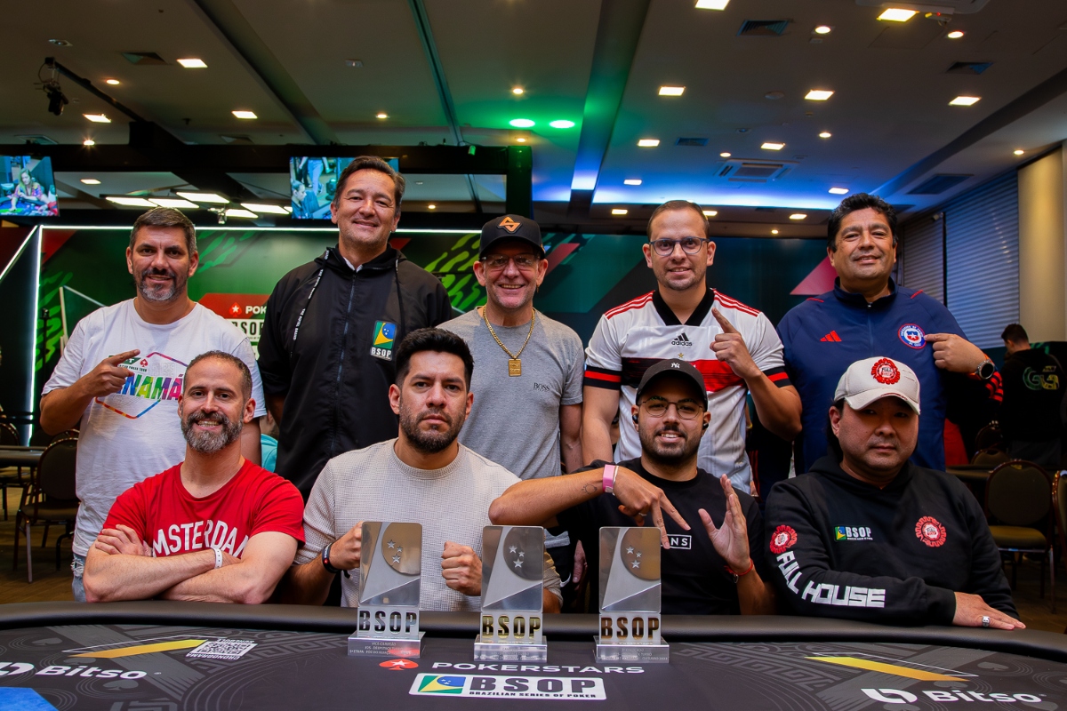 Mesa Final do Last Chance Deepstack Turbo do BSOP Foz do Iguaçu