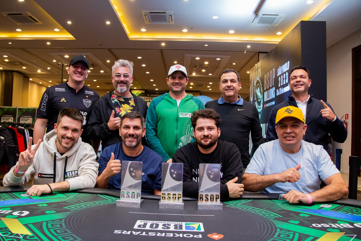 Mesa Final do No-Breaks Deepstack Freezeout do BSOP Foz do Iguaçu