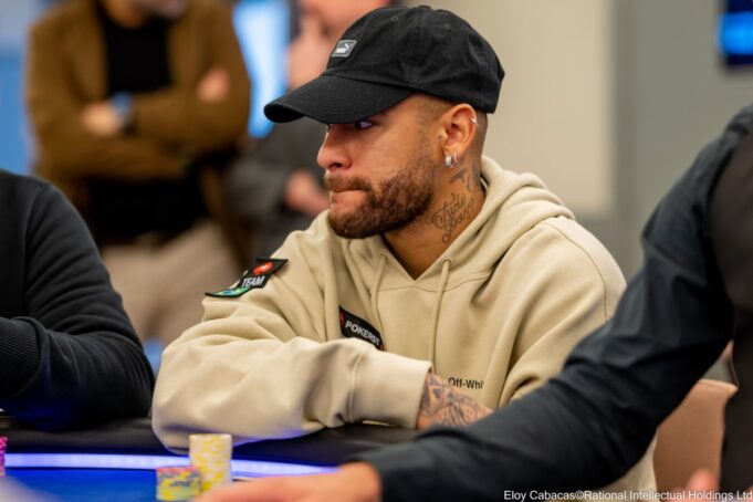 Neymar ficou próximo do título no PokerStars