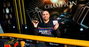 Ognyan Dimov levou o primeiro título da Bulgária nesta edição da série (Foto: Triton Poker)