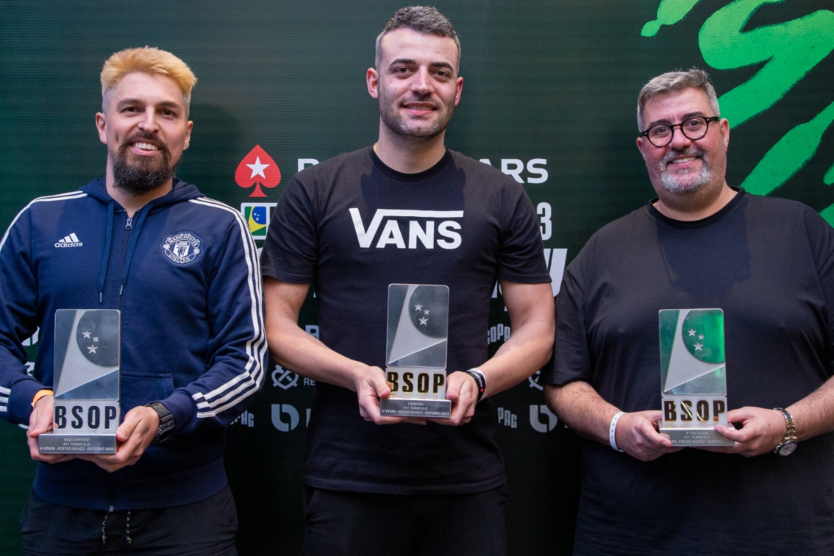 Willian Cestari crava Turbo KO e é bicampeão no BSOP Foz