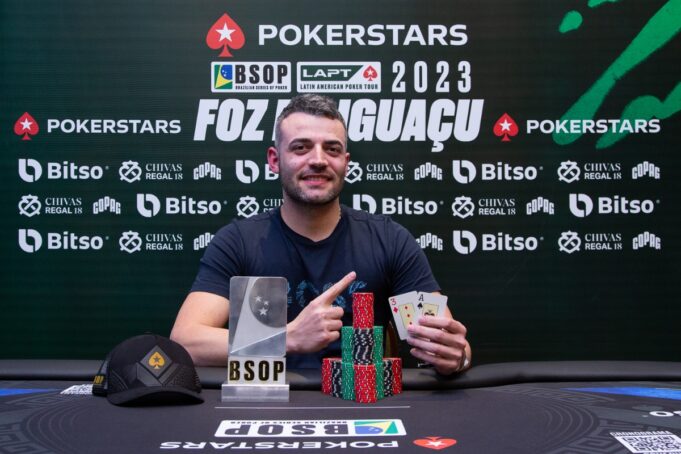 Willian Cestari - Campeão do Turbo KO do BSOP Foz do Iguaçu