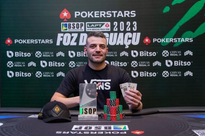 Willian Cestari - Campeão do Turbo KO do BSOP Foz do Iguaçu