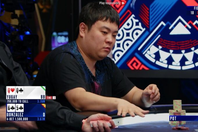 O fold de Yugay chamou atenção no EPT Chipre