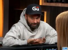 Daniel Negreanu viu um dos piores showdowns possíveis (Reprodução/Twitter @PokerGO)