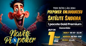 Satélite Saideira vai agitar o PixPoker nesta terça (31)