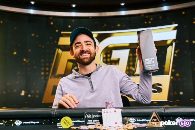 Dylan Weisman garantiu uma bela forra ao vencer o torneio no ARIA Casino